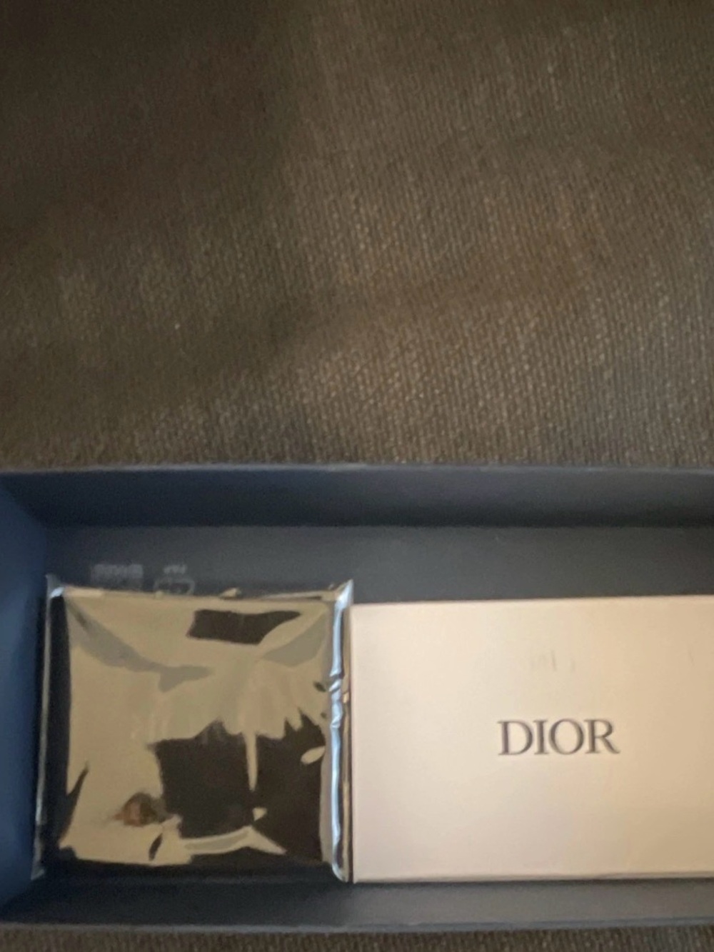 Dior Black Cat-Eye Sunglasses with Gold Trim - Picture 2 of 8